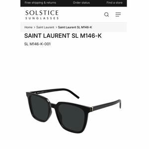 SAINT LAURENT SUNGLASSES 🕶️ SL M146-K